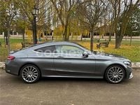 Usado Mercedes C220 AMG line 170 CV (125 kW) 2017 Gris / plata Coupe