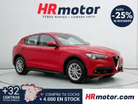Usado Alfa Romeo Stelvio Business 160 CV (117 kW) 2019 Rojo SUV