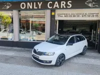 Usado Skoda Rapid Active 90 CV (66 kW) 2015 Blanco Utilitario