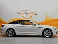 Usado BMW 640 Cabriolet 313 CV (230 kW) 2014 Blanco Descapotable