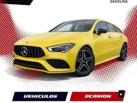 Usado Mercedes CLA250e Shooting Brake 224 CV (164 kW) 2020 Amarillo Familiar