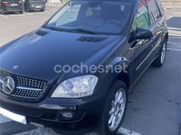 Usado Mercedes ML320 224 CV (164 kW) 2006 Negro SUV