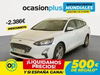 Usado Ford Focus Trend+ 120 CV (88 kW) 2019 Blanco Familiar