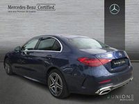 Usado Mercedes C300e AMG line 313 CV (230 kW) 2024 Azul sodalita Berlina