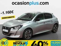 Usado Peugeot 208 Allure 102 CV (75 kW) 2023 Gris Utilitario