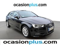 Usado Audi A3 Sportback Attraction 105 CV (77 kW) 2014 Negro Utilitario