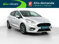 Usado Ford Fiesta ST-Line 100 CV (73 kW) 2018 Gris / plata Utilitario