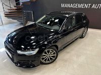 Usado Audi A6 S-Line 218 CV (160 kW) 2017 Negro Familiar