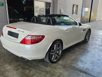 Usado Mercedes SLK250 204 CV (150 kW) 2014 Blanco Descapotable