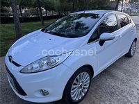 Usado Ford Fiesta Titanium 90 CV (66 kW) 2009 Blanco Utilitario