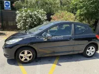 Usado Peugeot 207 90 CV (66 kW) 2006 Negro Berlina