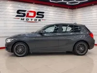 Usado BMW 116 116 CV (85 kW) 2018 Gris Utilitario