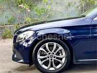 Usado Mercedes C200 136 CV (100 kW) 2018 Azul Berlina