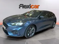 Usado Ford Focus ST-Line 125 CV (91 kW) 2019 Azul Familiar