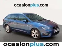 Usado Seat Leon ST FR 150 CV (110 kW) 2015 Azul Familiar