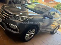 Usado Hyundai Santa Fe 197 CV (144 kW) 2016 Gris / plata SUV