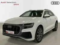 Usado Audi Q8 S-Line 286 CV (210 kW) 2020 Blanco SUV