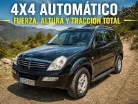Usado SsangYong Rexton Limited 165 CV (121 kW) 2006 Negro SUV