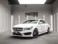 Usado Mercedes CLA220 AMG line 170 CV (125 kW) 2014 Blanco Berlina
