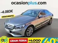 Usado Mercedes C200 184 CV (135 kW) 2018 Gris Berlina