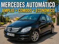 Usado Mercedes B180 109 CV (80 kW) 2011 Negro Utilitario