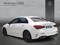 Usado Mercedes A200 AMG line 150 CV (110 kW) 2024 Blanco Berlina