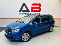 Usado VW Sharan Advance 150 CV (110 kW) 2018 Azul Monovolumen