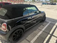Usado Mini One Cabriolet 90 CV (66 kW) 2010 Negro Descapotable