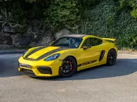 Usado Porsche 718 Cayman GT4 420 CV (308 kW) 2020 Amarillo Coupe