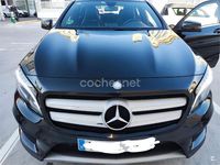 Usado Mercedes GLA220 AMG line 170 CV (125 kW) 2015 Negro SUV