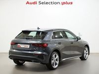 Usado Audi A3 S-Line 204 CV (150 kW) 2024 Gris / plata Berlina