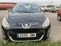 Usado Peugeot 308 SW Access 92 CV (67 kW) 2012 Negro Familiar