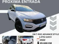 Usado VW T-Roc Advance 110 CV (80 kW) 2022 Blanco SUV
