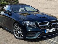 Usado Mercedes E400 333 CV (244 kW) 2017 Verde Coupe