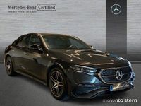 Usado Mercedes E220 AMG line 197 CV (144 kW) 2025 Gris Berlina