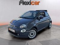 Usado Fiat 500 Lounge 69 CV (50 kW) 2019 Gris Descapotable