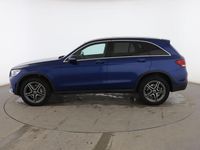 Usado Mercedes GLC300e AMG line 306 CV (225 kW) 2020 Azul SUV