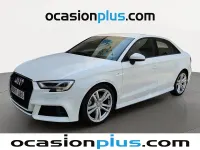 Usado Audi A3 S-Line 150 CV (110 kW) 2019 Blanco Berlina