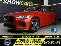 Begagnad Volvo V60 R-Design 392 HK (288 kW) 2022 Röd Kombi