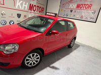 Usado VW Polo Highline 100 CV (73 kW) 2007 Rojo Berlina