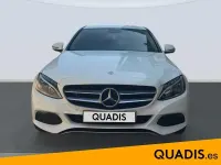 Usado Mercedes C200 136 CV (100 kW) 2016 Blanco Berlina