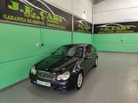 Usado Mercedes C180 143 CV (105 kW) 2006 Azul Berlina