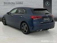 Usado Mercedes A200 AMG line 163 CV (119 kW) 2022 Azul denim