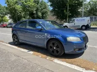 Usado Audi A3 Ambiente 115 CV (84 kW) 2006 Azul Utilitario
