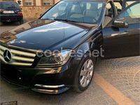 Usado Mercedes C220 170 CV (125 kW) 2012 Negro Familiar