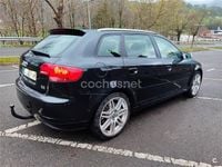 Usado Audi A3 Ambition 250 CV (183 kW) 2007 Negro Utilitario