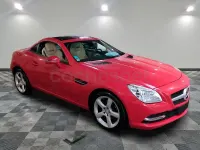 Usado Mercedes SLK250 204 CV (150 kW) 2011 Rojo Descapotable