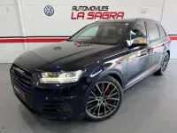 Usado Audi Q7 S-Line 435 CV (319 kW) 2017 Azul SUV