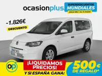Usado VW Caddy 102 CV (75 kW) 2023 Blanco Monovolumen