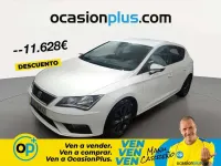 Usado Seat Leon Style 116 CV (85 kW) 2019 Blanco Utilitario